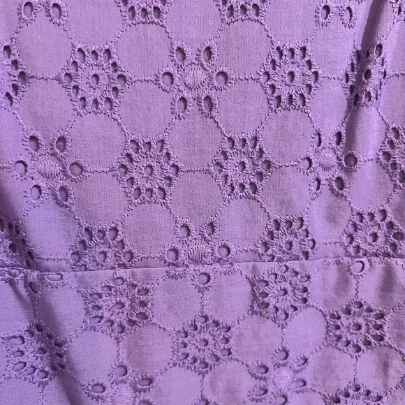 FINAL PRICE NWT Cremieux Purple Lace Dress - Picture 6 of 10